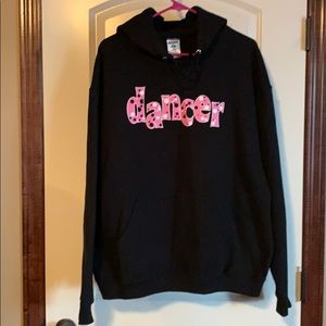 NWOT Hoodie Sweatshirt-black